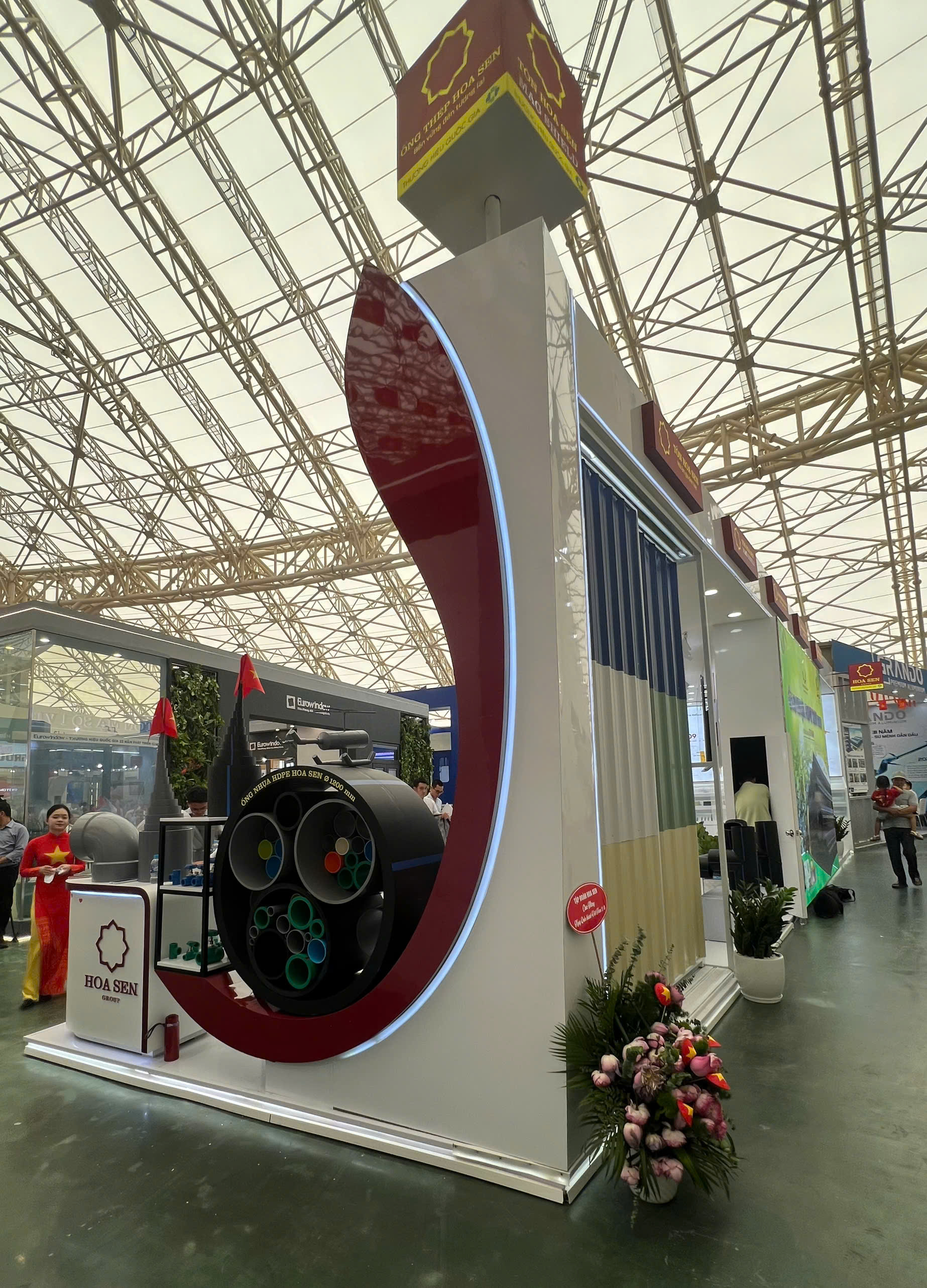 tôn hoa sen 66 m2 (Triển lãm a80 28/8-5/9/2025)